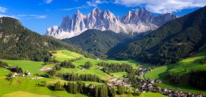 Val di Funes, San Giovanni Church Panorama – Villnöss, southtirol